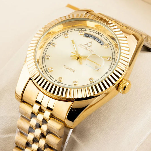 at the fashion hub stainless steel watch